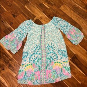 Lilly Pulitzer off-shoulder Dress with Bell Sleeves